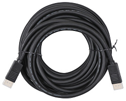 Кабель аудио-видео Buro V1.4 DisplayPort (m)/DisplayPort (m) 10м. черный (BHP-DPP-1.4-10)