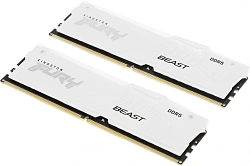 Память DDR5 2x16GB 6000MHz Kingston KF560C30BWEAK2-32 Fury Beast RGB RTL Gaming PC5-48000 CL30 DIMM 288-pin 1.4В kit single rank с радиатором Ret