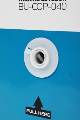 Кабель сетевой Buro BU-COP-040-100M UTP 4 пары cat.5E solid 0.40мм Cu 100м серый