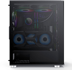 Корпус Formula V-LINE 7713 черный без БП ATX 3x120mm 6x140mm 2xUSB2.0 1xUSB3.0 audio bott PSU