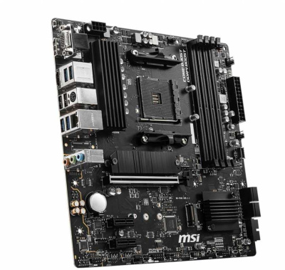 Материнская плата MSI B550M PRO-VDH Soc-AM4 AMD B550 4xDDR4 mATX AC`97 8ch(7.1) GbLAN RAID+VGA+HDMI+DP