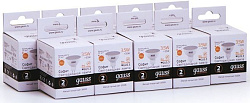 Лампа светодиодная Gauss Elementary MR16 3.5Вт цок.:GU5.3 спот 220B св.свеч.бел.теп. (упак.:10шт) (13514)