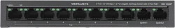 Коммутатор Mercusys MS110CMP (L2) 8x100Мбит/с 2x1Гбит/с 8PoE+ 115W неуправляемый