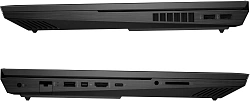 Ноутбук HP Omen 17-cm2006ci Core i7 13700HX 16Gb SSD1Tb NVIDIA GeForce RTX4070 8Gb 17.3" IPS QHD (2560x1440) FreeDOS black WiFi BT Cam (A1AB9EA)