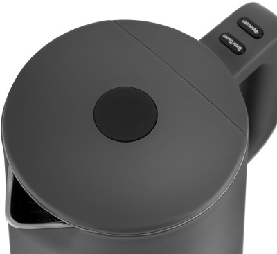 Чайник электрический Kitfort КТ-6115-2 1.5л. 1800Вт серый корпус: металл/пластик