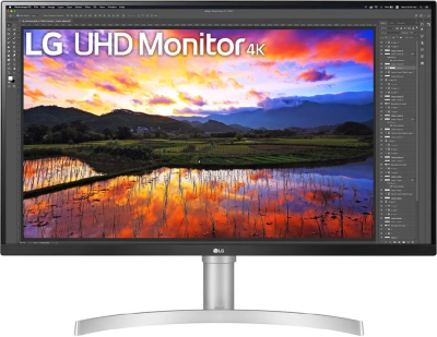 Монитор LG 31.5" 32UN650-W белый IPS LED 16:9 HDMI M/M матовая HAS 350cd 178гр/178гр 3840x2160 60Hz DP 4K 8.2кг