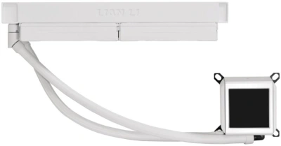Система водяного охлаждения Lian-Li Galahad II LCD 280 ARGB Soc-AM5/AM4/1200/1700/1851 белый 4-pin 26.7dB Al+Cu LCD Ret (G89.GA2ALCD28W.R0)