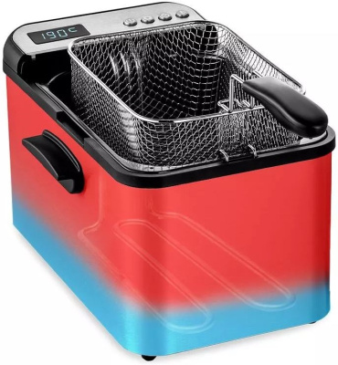 Фритюрница Kitfort КТ-4079 2740Вт серебристый/черный