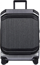 Чемодан Piquadro PQ LIGHT PREMIUM (BV4426PQLP/GRN) 40x55x20см 38л. 3.47кг. поликарбонат/алюм./натур.кожа серый
