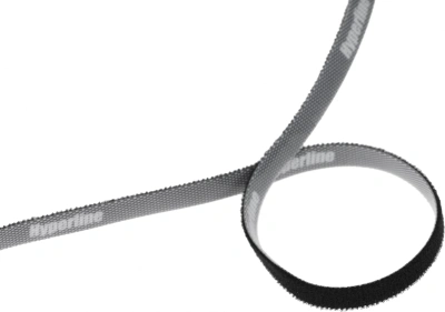 Хомут-липучка Hyperline WASNR-5X9-BK 5000x9мм (упак:1шт) полиамид черный