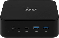 Неттоп IRU Planio 325 Ryzen 5 3500U (2.1) 8Gb SSD256Gb Vega 8 без ОС GbitEth WiFi BT 65W черный (RUS) (2180213)