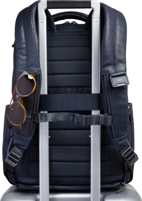 Рюкзак мужской Piquadro Cronus CA6690S134BM/BLU синий кожа