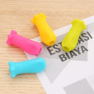 Колпачок-манжета для чернографитных карандашей Deli EU75101 U-touch силикон ассорти (упак.:4шт)