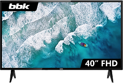 Телевизор LED BBK 40" 40LEM-1057/FTS2C (B) черный FULL HD 60Hz DVB-T2 DVB-C DVB-S2 USB (RUS)