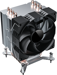 Устройство охлаждения(кулер) Digma D-CPC130-PWM1 Soc-AM5/AM4/1200/1700/1851 черный 4-pin Al+Cu 130W OEM