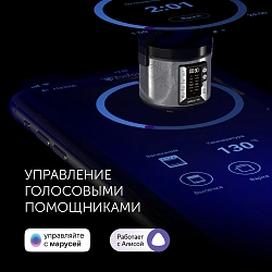 Мультиварка Polaris IQ Home PMC 0524 5л 750Вт серебристый/черный