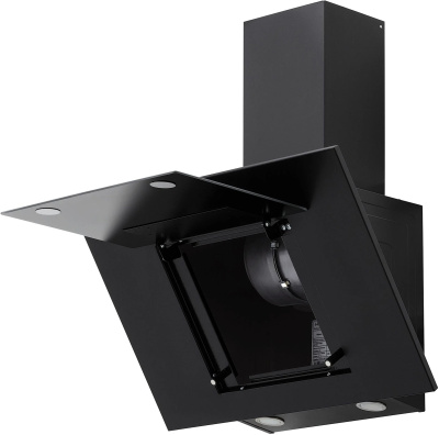 Вытяжка каминная Krona Vierkant 600 Pb черный управление: кнопочное (1 мотор)