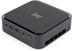 Неттоп IRU Tactio 513 i5 1235U (1.3) 8Gb SSD256Gb UHDG без ОС GbitEth WiFi BT 120W серый (RUS) (2189255)
