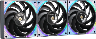 Вентилятор для корпуса Formula Air Bridge Plus ARGB 120х120x25 черный 4-pin 27.2дБ (упак.:3шт) (AIR BRIDGE PLUS BK) Ret