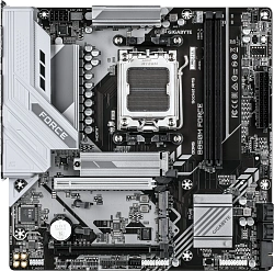 Материнская плата Gigabyte B850M FORCE SocketAM5 AMD B850 2xDDR5 mATX AC`97 8ch(7.1) 2.5Gg RAID+HDMI+DP