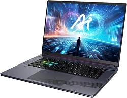 Ноутбук Gigabyte Aorus 16X Core i7 13650HX 16Gb SSD1Tb NVIDIA GeForce RTX4060 8Gb 16" IPS QHD+ (2560x1600) FreeDOS grey WiFi BT Cam (9KG-43KZC54SD)