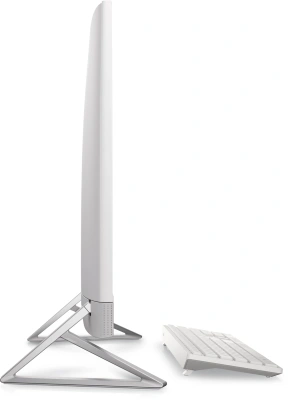 Моноблок Dell Inspiron 7730 27" Full HD i5 1334U (1.3) 16Gb SSD512Gb Iris Xe CR Windows 11 Pro GbitEth WiFi BT 90W клавиатура мышь Cam серебристый 1920x1080