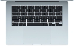 Ноутбук Apple MacBook Air A3241 M4 10 core 16Gb SSD256Gb/10 core GPU 15.3" Liquid Retina (2880x1864) macOS lt.blue WiFi BT Cam (MC7A4LL/A)
