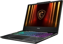 Ноутбук MSI Cyborg 15 B2RWEKG-272XRU Core 5 210H 16Gb SSD512Gb NVIDIA GeForce RTX5050 8Gb 15.6" IPS FHD (1920x1080) FreeDOS black WiFi BT Cam (9S7-15Q342-272)