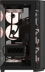 Корпус Formula Crystal Z7 черный без БП ATX 11x120mm 4x140mm 1xUSB3.0 1xUSB3.1 audio bott PSU