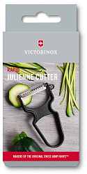 Овощечистка для овощей и фруктов Victorinox Rapid черныйс лезвием жульен (6.0934.3)
