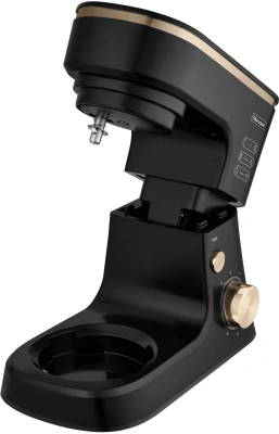 Кухонная машина Rondell RDE-1404 планетар.вращ. 2000Вт черный/золотистый