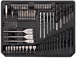 Набор бит и сверл Makita E-24913 по дер/мет/бет (70пред.) для шуруповертов/дрелей