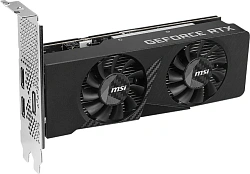Видеокарта MSI PCI-E 4.0 RTX 3050 LP E 6G OC NVIDIA GeForce RTX 3050 6Gb 96bit GDDR6 1492/14000 HDMIx2 DPx1 HDCP Ret low profile