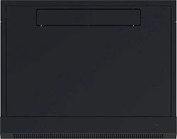 Шкаф коммутационный NTSS NTSS-W9U6045GS-BL настенный 9U 570x450мм пер.дв.стекл 60кг черный 350мм 20.1кг 220град. 370мм IP20 сталь