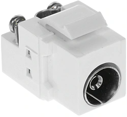 Модуль Lanmaster LAN-OK-TV/S-WH белый