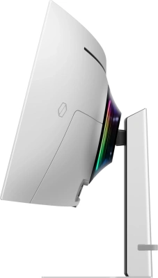 Монитор Samsung 49" Odyssey OLED G9 S49DG932SIXCI серебристый OLED LED 32:9 HDMI матовая HAS 250cd 178гр/178гр 5120x1440 240Hz FreeSync Premium Pro DP USB 12.9кг