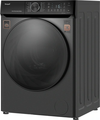 Стиральная машина Weissgauff WM 59411 Direct Drive Inverter Steam класс: A+++ загр.фронтальная макс.:11кг темно-серый