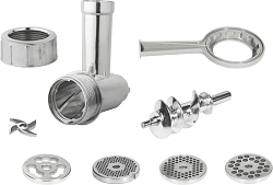 Мясорубка Haier HG-702 350Вт серебристый