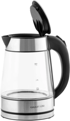 Чайник электрический Galaxy Line GL 0561 1.7л. 2200Вт серебристый корпус: стекло/пластик (ГЛ0561)
