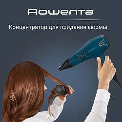 Фен Rowenta CV5706F0 2200Вт синий/черный (1830008149)