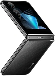 Смартфон Infinix X6962 Zero Flip 512Gb 8Gb черный раскладной 3G 4G 2Sim 6.9" 1080x2640 Android 14 50Mpix 802.11 a/b/g/n/ac NFC GPS GSM900/1800 GSM1900 Protect FM A-GPS