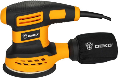 Эксцентриковая шлифмашина Deko DKG350 350Вт D125мм (063-4263)