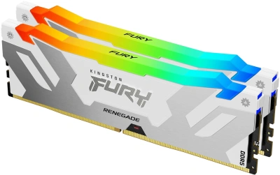 Память DDR5 2x32GB 6400MHz Kingston KF564C32RWAK2-64 Fury Renegade XMP RGB RTL Gaming PC5-51200 CL32 DIMM 288-pin 1.4В kit single rank с радиатором Ret