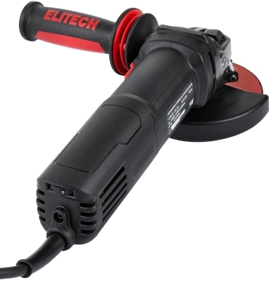 Углошлифовальная машина Elitech AG 1012E (E2213.048.00) 1010Вт 11000об/мин рез.шпин.:M14 d=125мм (205368)