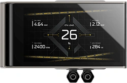 Система водяного охлаждения Deepcool LT360 Vision ARGB Soc-AM5/AM4/1200/1700/1851 черный 4-pin 33.66dB Al LCD 350W 1768gr Ret (R-LT360VISION-BKAMMC-G-1)