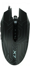 Мышь A4Tech X77 черный оптическая 2400dpi USB 8but (X77 (MAZE))