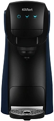 Кофемашина Kitfort КТ-7462 1450Вт синий/черный