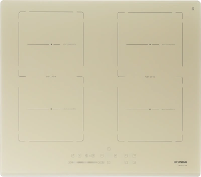 Индукционная варочная поверхность Hyundai HHI 6786 BE бежевый