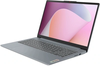 Ноутбук Lenovo IdeaPad Slim 3 15AMN8 Ryzen 3 7320U 8Gb SSD512Gb AMD Radeon 610M 15.6" IPS FHD (1920x1080) без ОС grey WiFi BT Cam (82XQ00K1UE)