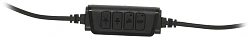 Наушники с микрофоном Creative HS-220 черный 2.4м накладные USB оголовье (51EF1070AA000)